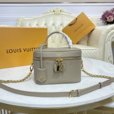 Louis Vuitton Vanity PM Monogram Empreinte Leather Grey M45608