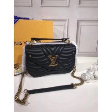 Louis Vuitton New Wave Chain Bag MM M51946 Black