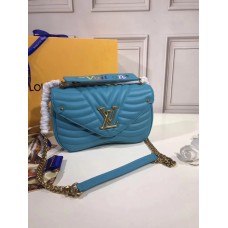 Louis Vuitton New Wave Chain Bag MM M51946 Blue