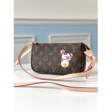 Louis Vuitton Monogram Pochette Accessoires Takashi Murakami M51980 Panda