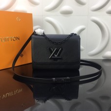 Louis Vuitton Twist MM Epi Leather in Black M55858