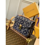 Louis Vuitton Since 1854 Pochette Métis Monogram Jacquard M57395 Blue