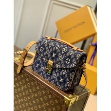 Louis Vuitton Since 1854 Pochette Métis Monogram Jacquard M57395 Blue