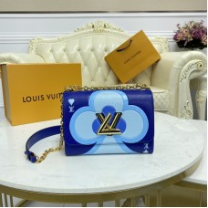 Louis Vuitton Twist MM Epi Leather in Blue 57460