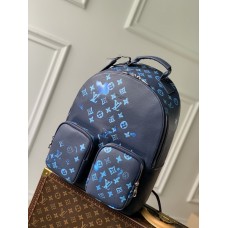 Louis Vuitton Backpack Multipocket Other Leathers In Blue M57841