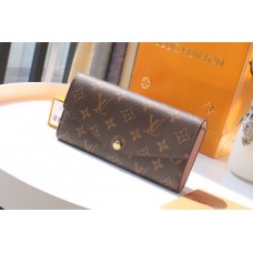 Louis Vuitton Sarah Wallet in Monogram M60531 Pink 