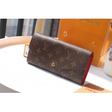 Louis Vuitton Sarah Wallet in Monogram M60531 Red