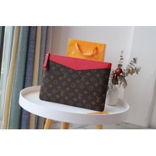 Louis Vuitton Daily Monogram Bag Red M62048