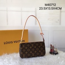 Louis Vuitton Pochette Accessoires Monogram Canvas in Brown