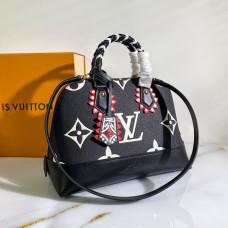 Louis Vuitton Crafty Alma Bag Black N44832