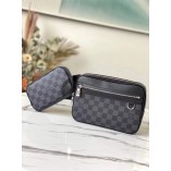 Louis Vuitton Scott Messenger Damier Graphite Canvas in Grey N50018