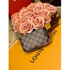 Louis Vuitton Mini Pochette Accessories Damier Canvas