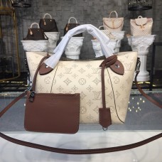 Louis Vuitton Hina PM Mahina Leather Beige