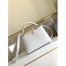 Louis Vuitton Capucines Bag M55235 White