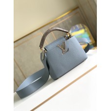 Louis Vuitton Capucines Mini Bag M55921 Blue