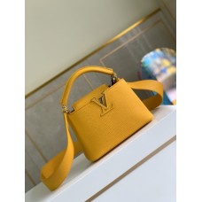 Louis Vuitton Capucines Mini Bag M55985 Yellow