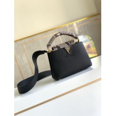 Louis Vuitton Capucines Mini Bag M95509 Black