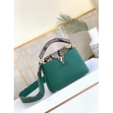 Louis Vuitton Capucines Mini Bag M95509 Green