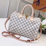 Louis Vuitton Speedy Bandoulière 30 Damier Azur M41373