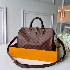 Louis Vuitton Speedy Bandoulière 30 Damier Ebene in Brown N41367