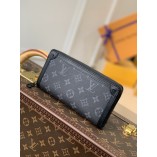 Louis Vuitton Zippy Wallet Trunk Monogram Eclipse Coated Canvas M80558