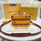 Louis Vuitton LV X NBA Handle Trunk Ball Grained Leather