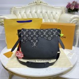 Louis Vuitton Besace Tokyo Black Monogram Denim And Taurillon Leather M45971