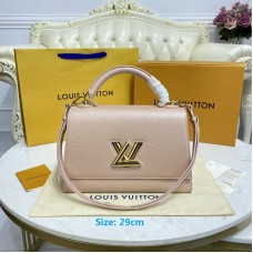 Louis Vuitton Twist One Handle Taurillon leather Eau de Rose Pink M57584 