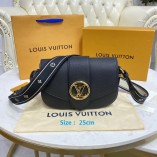 Louis Vuitton LV Pont 9 Soft PM Grained Calfskin M58727