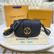 Louis Vuitton LV Pont 9 Soft PM Grained Calfskin M58727