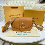 Louis Vuitton LV Pont 9 Soft PM Grained Calfskin M58729