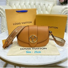 Louis Vuitton LV Pont 9 Soft PM Grained Calfskin M58729