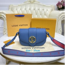 Louis Vuitton LV Pont 9 Soft PM Grained Calfskin M58964