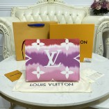 Louis Vuitton Monogram Escale Canvas Poche Toiletry Clutch Bag M69137 Pink Purple