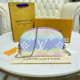 Louis Vuitton Escale Pochette Cosmetique Chain Bag M69139 Pink Blue