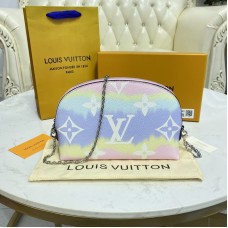 Louis Vuitton Escale Pochette Cosmetique Chain Bag M69139 Pink Blue