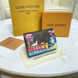 Louis Vuitton Monogram Coated Canvas Victorine Wallet M80873