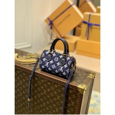 Louis Vuitton Nano Speedy Mng Monogram Coated Canvas M81168