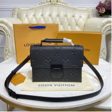 Louis Vuitton Ambassadeur PM Black Cowhide Leather M58711