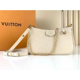 Louis Vuitton Easy Pouch On Strap Creme White M81066