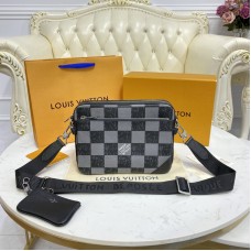 Louis Vuitton Trio Messenger Cowhide Leather N80401