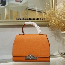 Moynat Paris RéJANE Nano Taurillon Gex Orange