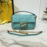 Fendi Iconic mini Baguette bag In Blue