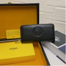 Fendi Roma Zipper FF Long Wallet