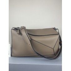 Loewe Puzzle XL multi-function leather bag Grey