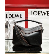 Loewe Puzzle Bag In Classic Calfskin Black