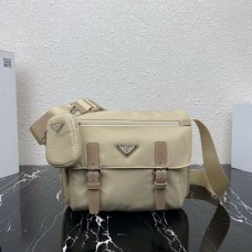 Prada Re-Nylon shoulder bag Apricot 1BD953