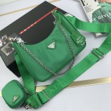 Prada Re-Edition 2005 Nylon Bag Green 1BH204