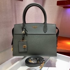 Prada Saffiano Leather Tote Large Bag lBA046 Grey