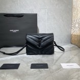 Saint Laurent Loulou Toy Bag Matelasse Leather 467072 Black